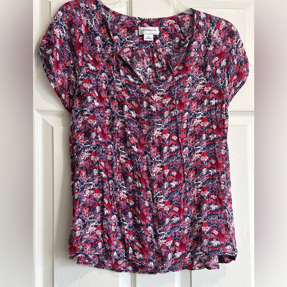 Liz Claiborne floral top